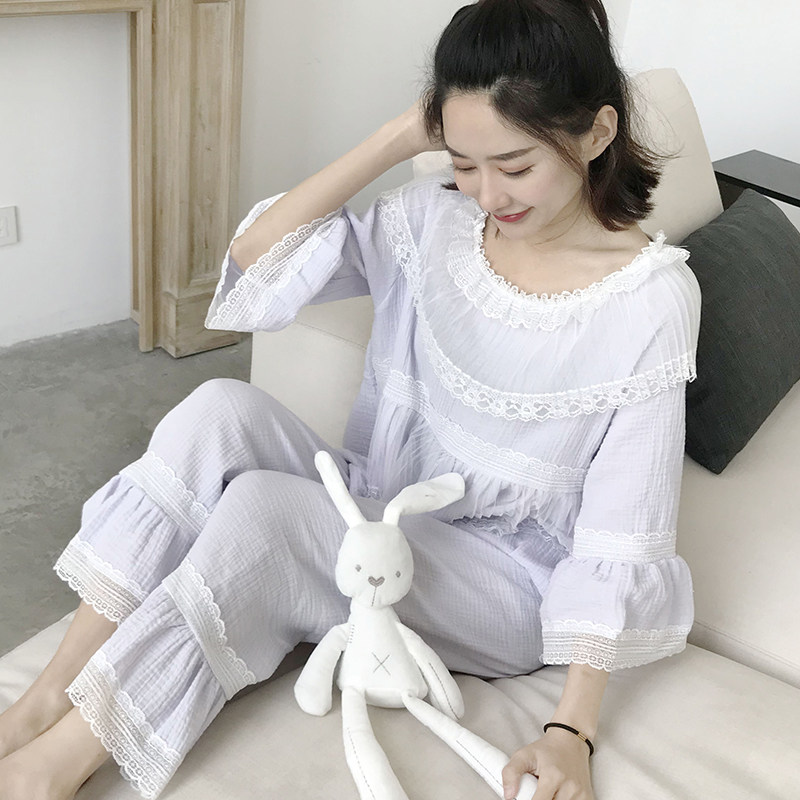 Pyjama pour femme OTHER   en Coton à manches - Ref 2996338 Image 4