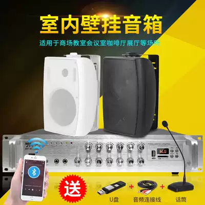 Indoor constant pressure wall-mounted audio set Shopping mall shop conference dining room speaker Public broadcast background music speaker