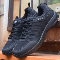  Autumn and winter low-top boots Tactical boots mens and womens special forces desert combat warm low-top plus velvet outdoor training shoes