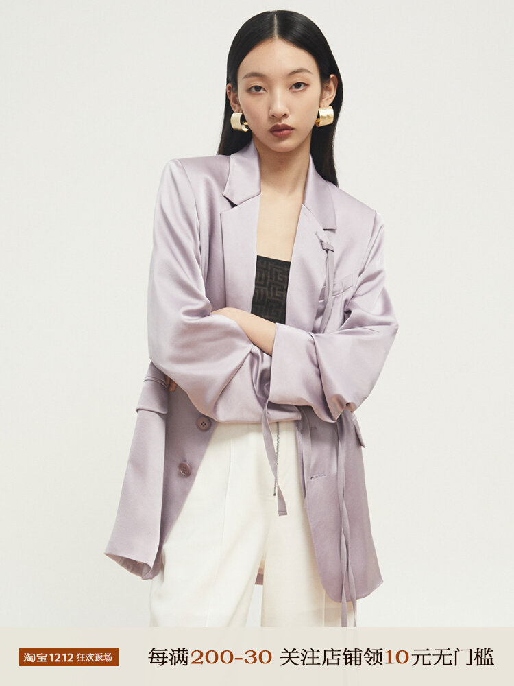 Boss Z Loose SIZE Casual Suit Jacket Women's Rigid and Soft Draped Version Simple Atmospheric Suit Jacket