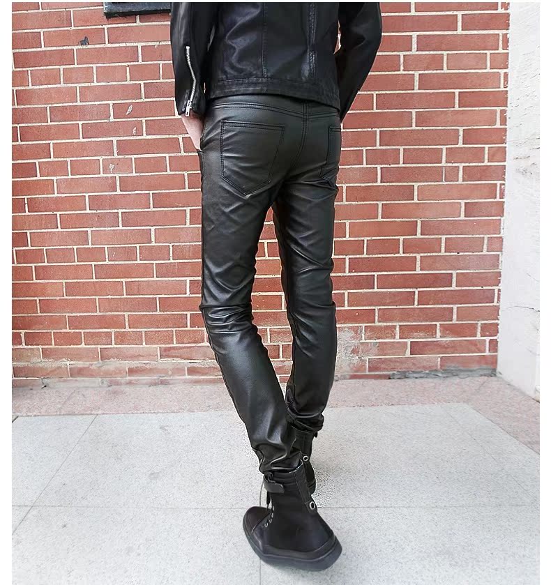 Pantalon cuir homme - Ref 1484744 Image 17