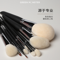 Green Hair Strange 10 Makeup Brush Suit Eye Shadow Brush Loose Powder Brush Blush Blush Fluffy
