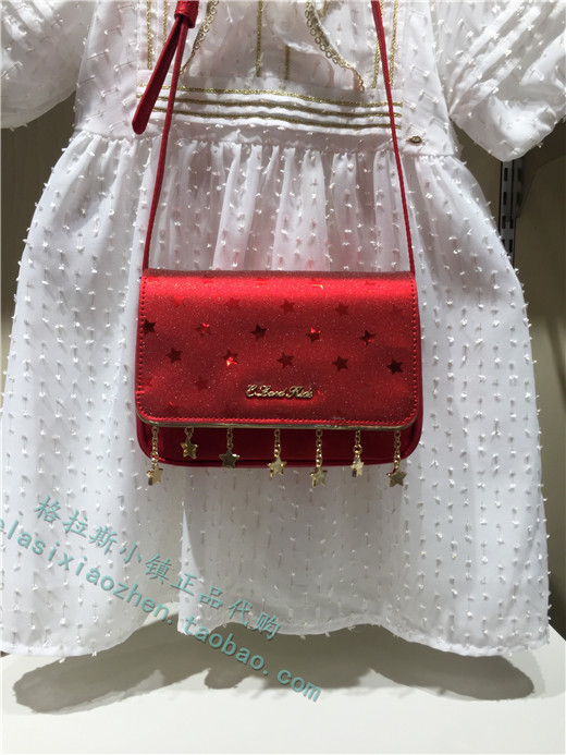 Spot clothes for children's clothing Special cabinet Domestic 2019 new girls Single shoulder inclined satchel AK9F821B