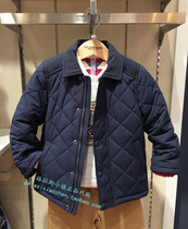 Yilian Childrens Clothing Counter Domestic 22 Spring New Boys Lingge Padded Jacket JPC1101K