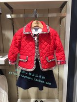 Special offer clothing love childrens clothing counter domestic 22 spring girls small fragrance cotton jacket JPC1121N