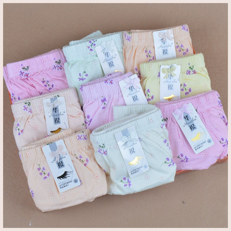 5 đồ lót trung niên nữ cotton mẹ đồ lót cũ eo cao kích thước lớn quần lót nữ lỏng lẻo