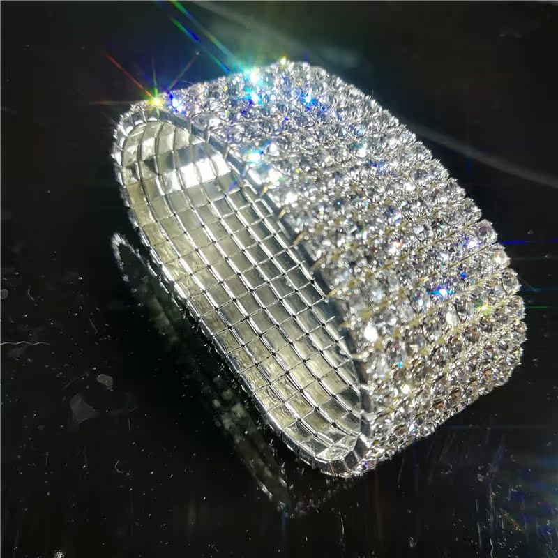 Châu Âu và Hoa Kỳ, Hàn Quốc, zircon, rhinestone, pha lê, cường điệu, vòng đeo tay màu đỏ, nữ rộng phiên bản Hàn Quốc, sinh viên đơn giản, hipster hoang dã