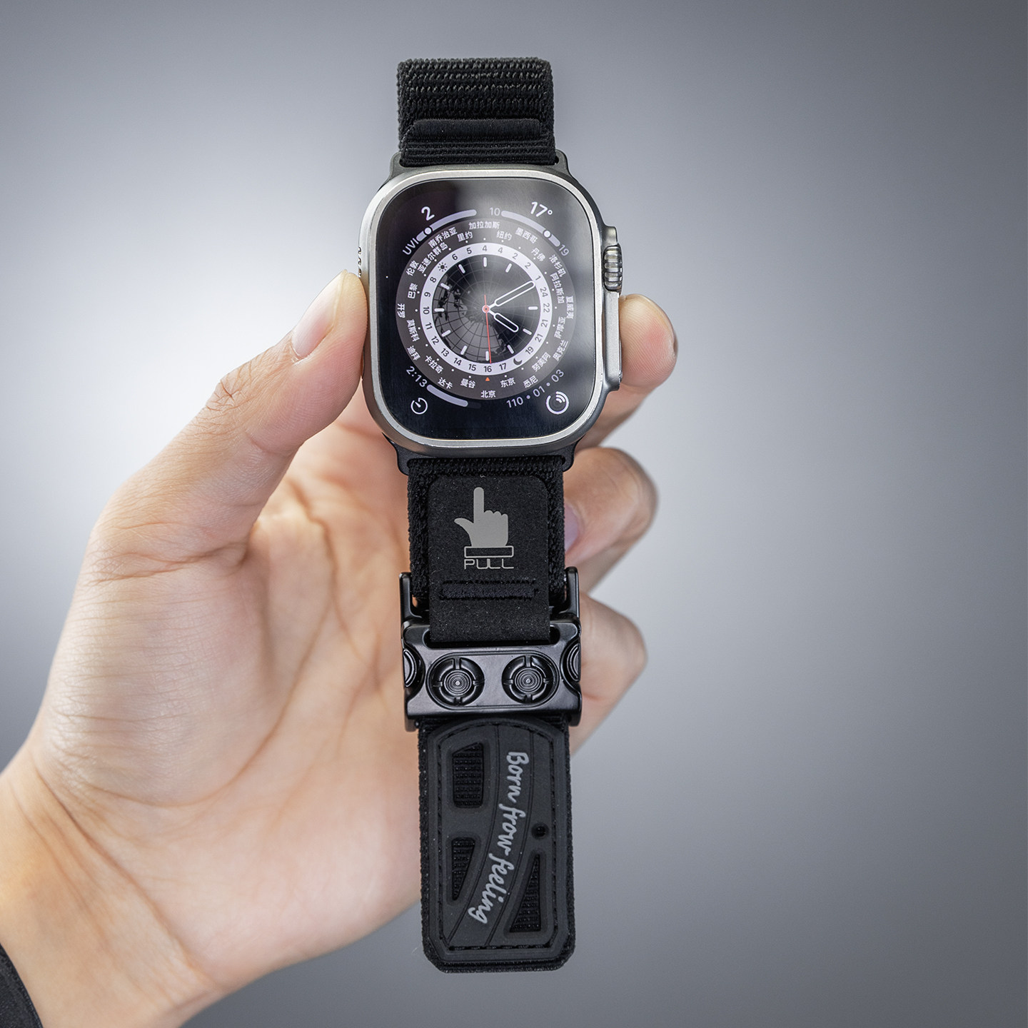 High elasticity nylon Apple Watch strap