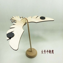 Balance Eagle handmade diy student coloring toy wooden assembly gravity bird creative technology gimmick