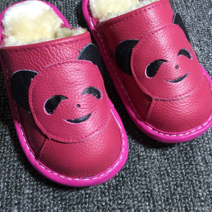 Chaussons enfants en cuir - Ref 1014345 Image 12