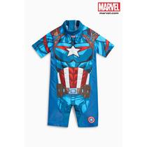 Spot next childrens clothing boys Batman Captain America swimsuit one-piece swimsuit