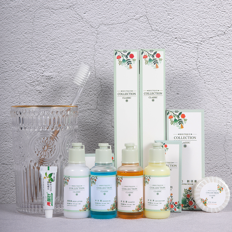 Star Hotel Upscale Guesthouses Disposable toiletries Disposable Toiletries with soft Mao toothbrush toothpaste suit Two-in-one custom