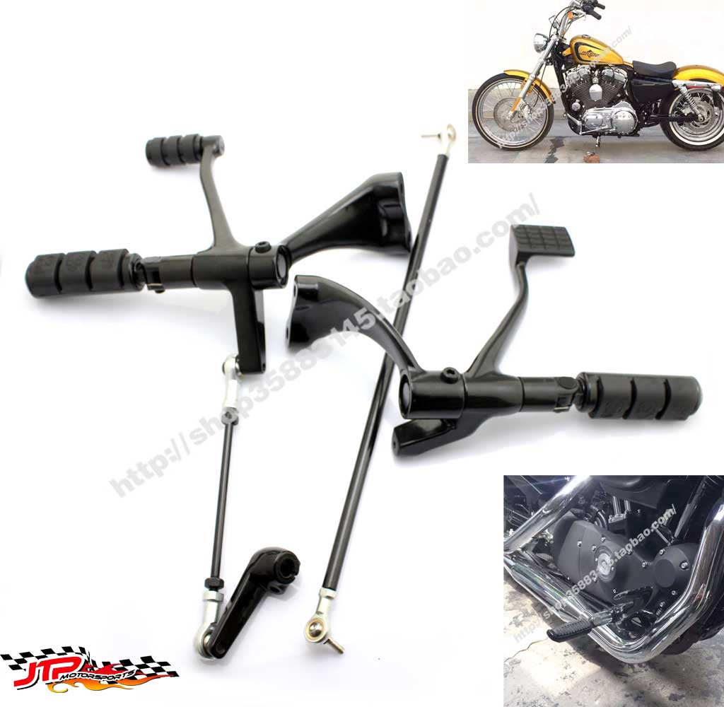 Applicable to Harley XL883 1200 X48 2008-21 modified front pedal assembly brake lever shift lever