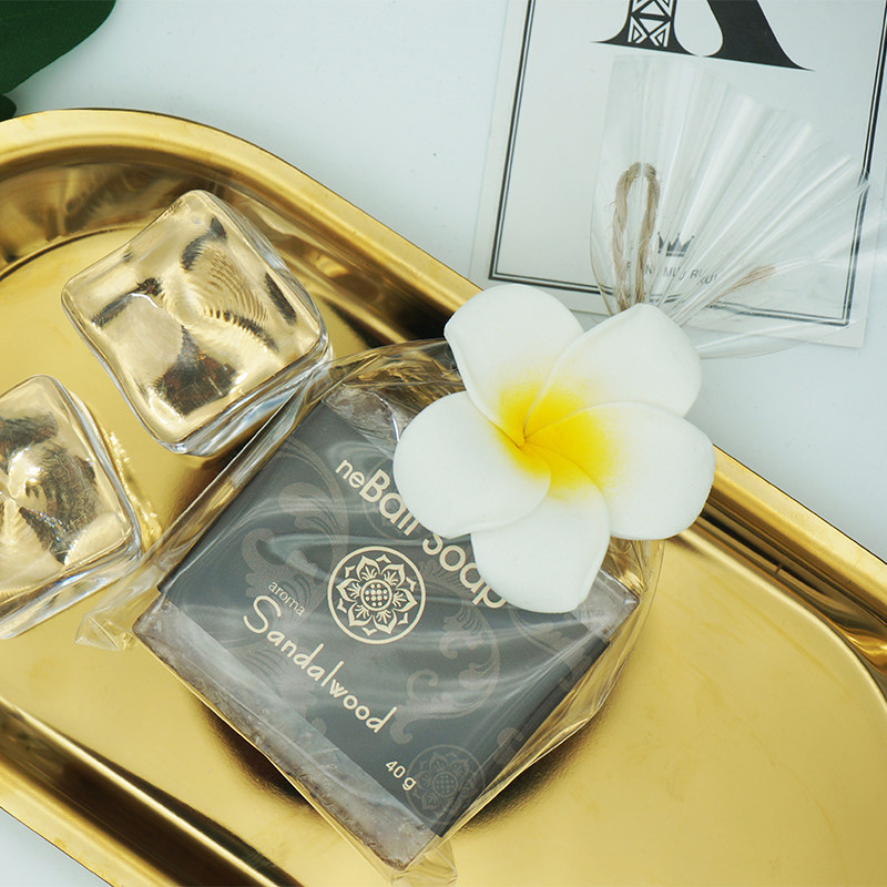 Bali Soap (Sandalwood 40g) Soothing and Moisturizing Bali Special Essential Oil Cold Pressing Soap Hand Soap