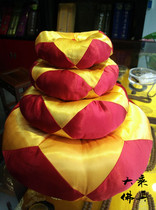 Bronze chime wooden fish accessories 3 5 inch 4 inch-38 inch copper chime pad wooden fish pad copper Qing cotton pad Buddhist supplies