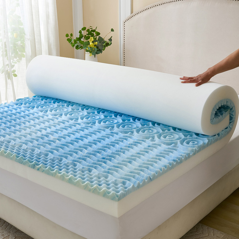 Gel Slow Rebound Memory Foam Mattress Cushion for Home Bedroom, Zero-Pressure Student Dormitory Sponge Mattress, Tatami Mat