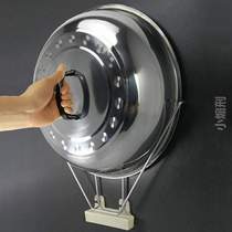 Pot cover # 304 wall mounted kitchen shelf stainless steel minimal water disk plate plate plate with removal