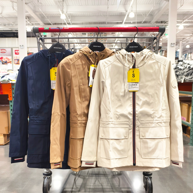 Costco Tommy Hilfiger Tommy Hooded Windproof and Waterproof Jacket for Women