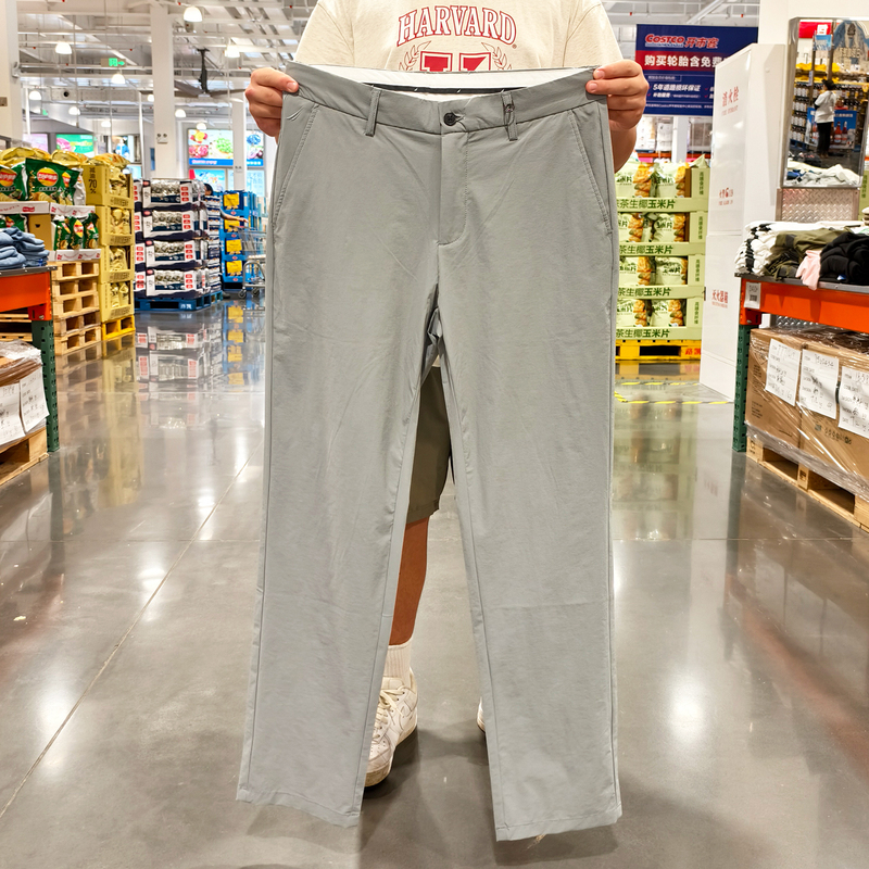 Costco Nautica Men's Straight Casual Pants Summer Thin Genuine Men's Trousers Long Pants