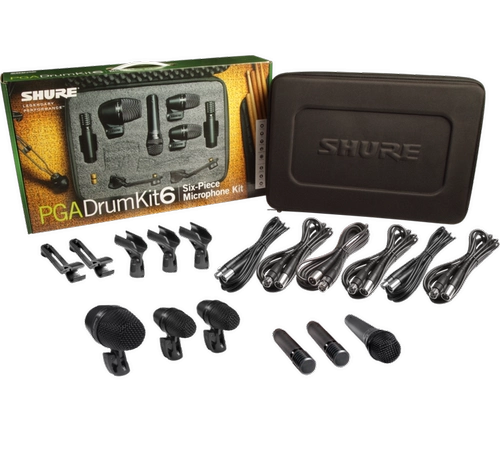 Shure/舒尔 Pgadrumkit6 Drum Microphone Set [Бесплатная доставка в Китай]