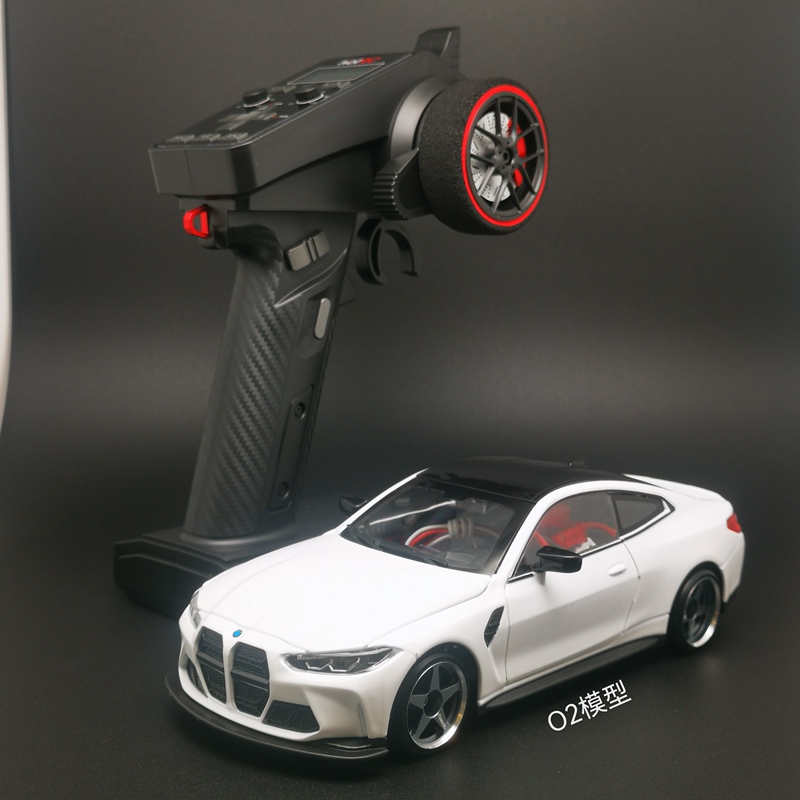 Rc Drift 1:24 Four-Wheel Drive Electric Awd Metal Shell M4 Remote Control Model Racing Car Mosquito Car Finished Product Ready to Play with Rc Drift 1:24 Four-Wheel Drive Electric Awd Metal Shell M4 Remote Control Model Racing Car Mosquito Car Finished Product Ready to Play with
