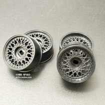 Mesh wheels black 1 28RC four-wheel drive AWD rear drive RWD drift racing model remote control racing minid