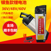 Electric car lithium battery 48V10AH silver fish Emma Ke News Bond Fujida driving 12AH Haiba 36V15