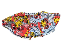 High-end custom black super pacifier out-of-print explosion series half dress Japanese version of the tide brand girl full print puff skirt cake skirt