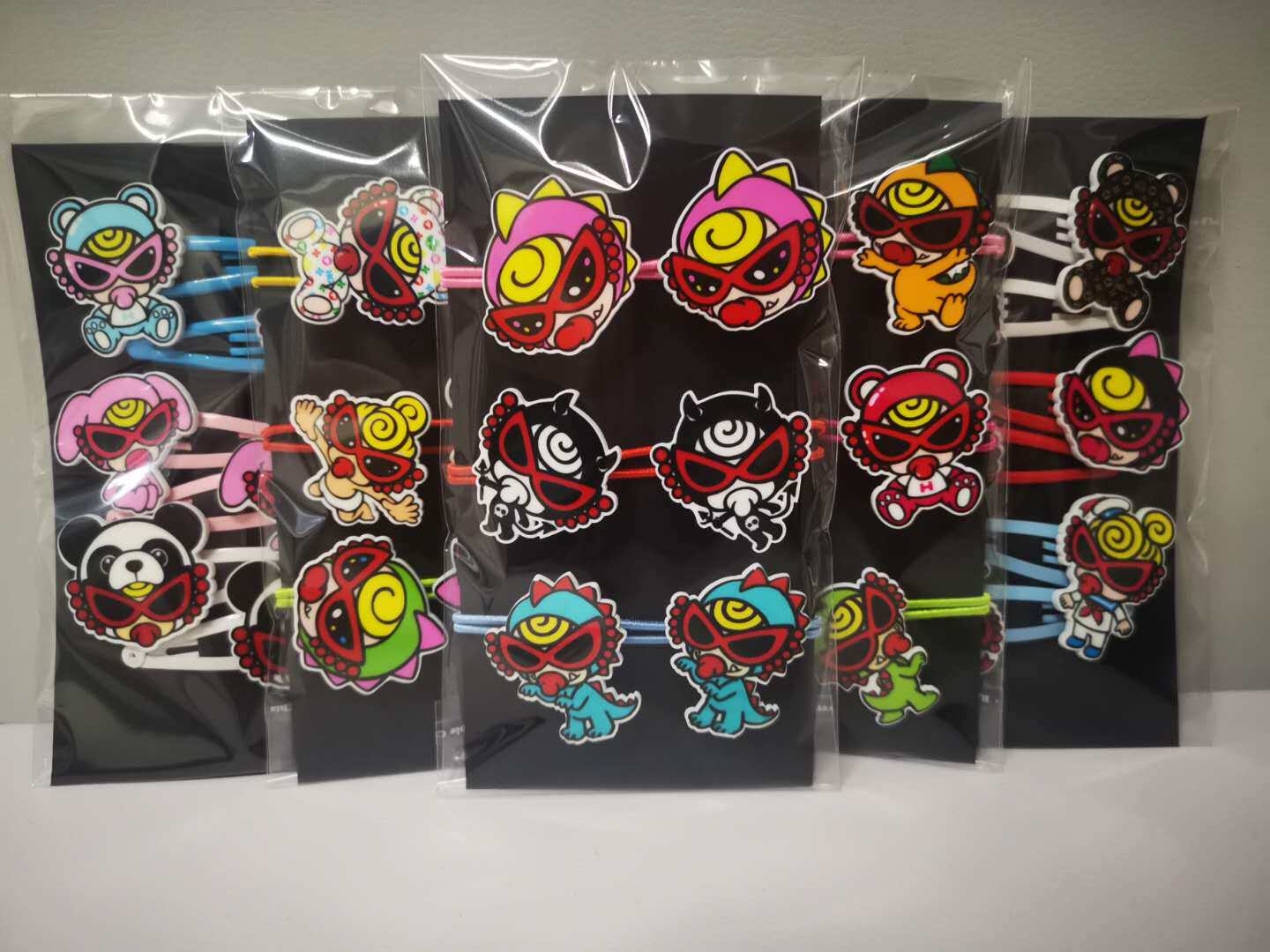 Customize the black ultra-pacifier hair ring hairpin Japan Chauber