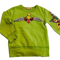 High-end custom out-of-print black super pacifier parent-child sweatshirt Japanese tide brand childrens top