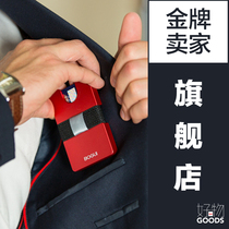 American BOGUI metal card bag SLIP WALLET original minimalist creative style credit card box