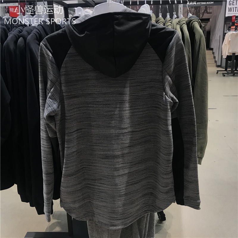 Áo khoác nỉ nam Nike Nike lông cừu ấm áp thường mặc áo trùm đầu dài tay AQ4166-010 - Áo khoác thể thao / áo khoác áo khoác thể thao nam nike