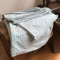 Liu Dajie home cheap thick breathable easy to clean multi-color plaid cotton old coarse cloth pillow towel special price three pairs