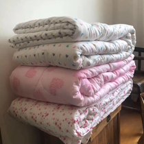 Liu Dajies pure cotton quilt 100% pure small flower cotton cloth does not fade
