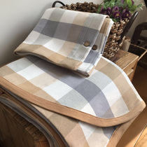 (Liu Dameis family) Export pure cotton old coarse cloth cold mat Three sets of clear goods Beauty and texture are at 1 5 1 8
