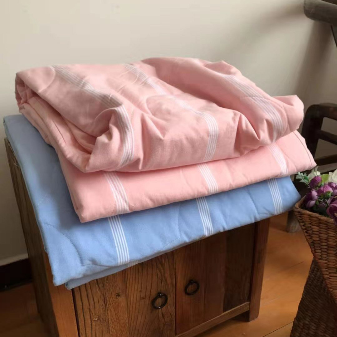 Sister Liu's home pure cotton old coarse cloth all year round by Qingshuang Comfortable Color Fashion