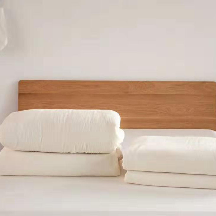 Real exported silk by Sister Liu Home Combed Full Cotton Fabric Mulberry Silk Soft And Breathable