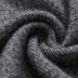 Mùa thu và mùa đông nam mới cài áo sơ mi cổ áo áo len cashmere tinh khiết để giữ ấm cho người trung niên áo len giản dị - Kéo qua
