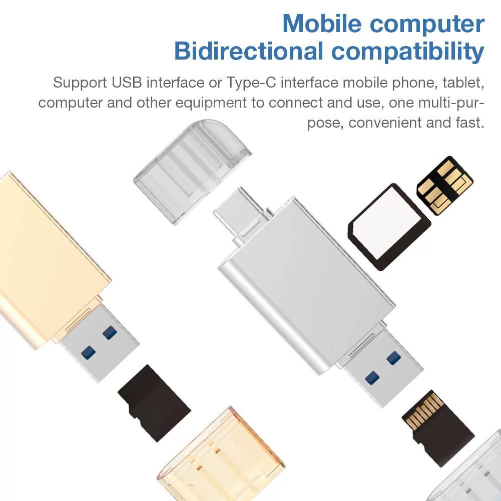 [4 в 1 функция для чип-ридера Huawei NM Type-C]