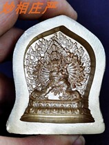 Double body Dawei King Kong 5cm brass wipe mold Buddha Bodhisattva amulet mold no stock need to be booked