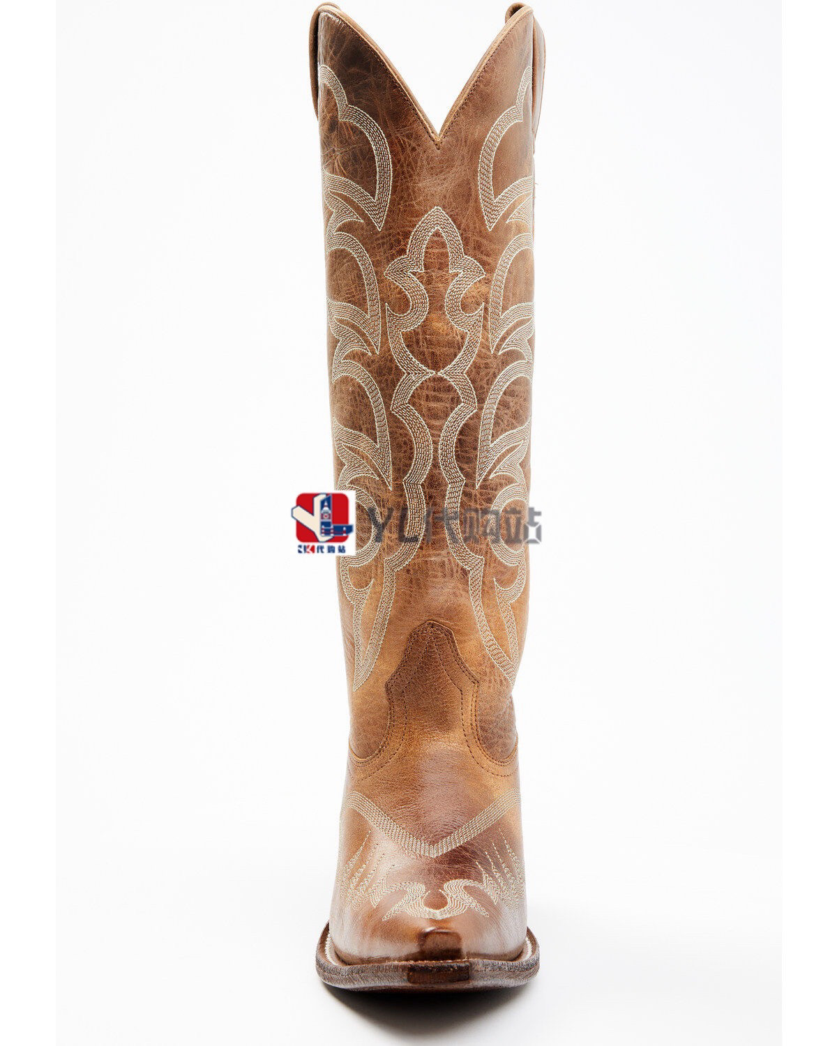 Западные Boots 美国直邮代购bella同款shyanne刺绣方尖头高筒真皮靴夏西部牛仔靴 Other