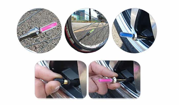 Lumière vélo - feux de Valve - Ref 2400965 Image 5