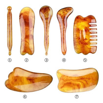 Natural resin scraping board back body universal