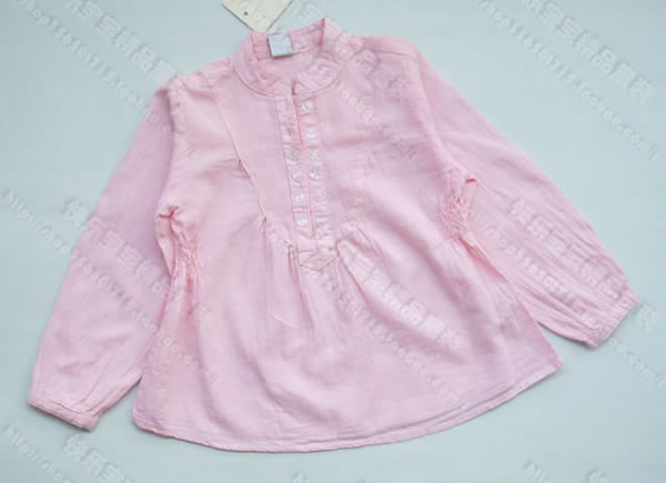 Chemise fille à manche longue - Ref 2087216 Image 9