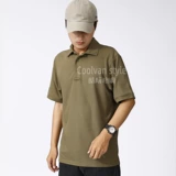 Мужская спортивная быстросохнущая футболка polo для отдыха, рубашка, короткий рукав, быстрое высыхание