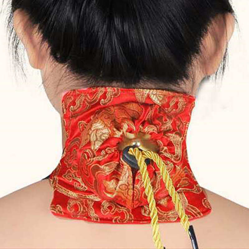 Single multi-function neck and waist moxibustion box Portable moxibustion cervical spine wormwood moxibustion column moxibustion leaf moxibustion tank moxibustion device