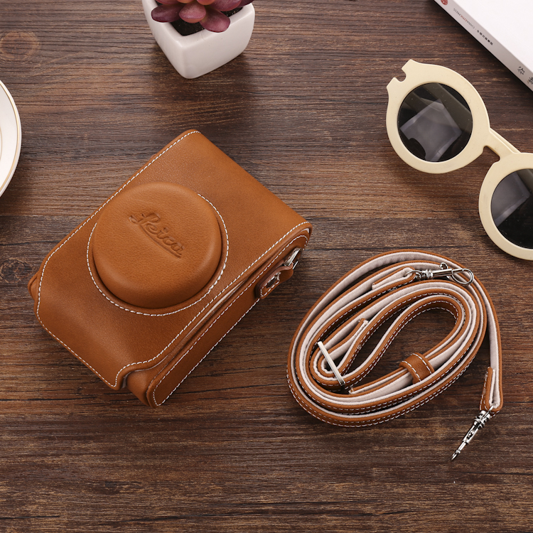 Suitable for Leica D-LUX7 Camera Bag typ109 Half base C-LUX D6 D5D4 LX100M2 leather case
