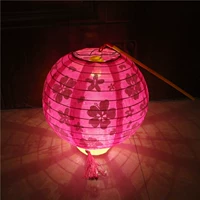 Plum Red 8 -Inch Cherry Blossom (свет+полюс)