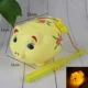 Музыкальный фонарь счастливая свиная желтая