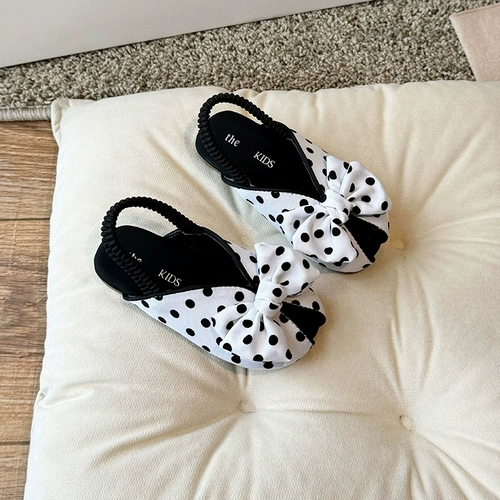 Летние сандалии, детская сумка, тапочки, туфли для принцессы, детская пляжная обувь, слайдеры, цветочный принт